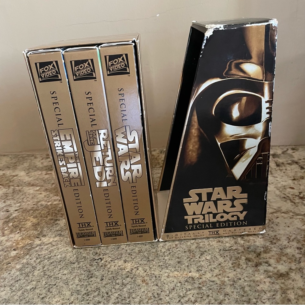 Star Wars Trilogy VHS Special Edition Digitally IHX Mastered